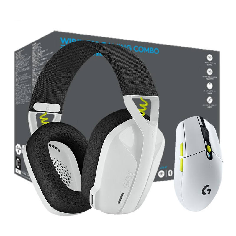Logitech Logitech G435 SE+G304 SE Bluetooth Connection Lightweight Portable Headphone Mouse Set