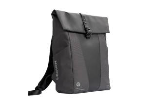 Lenovo Polyester Laptop Bag Large Unisex Black+Gray