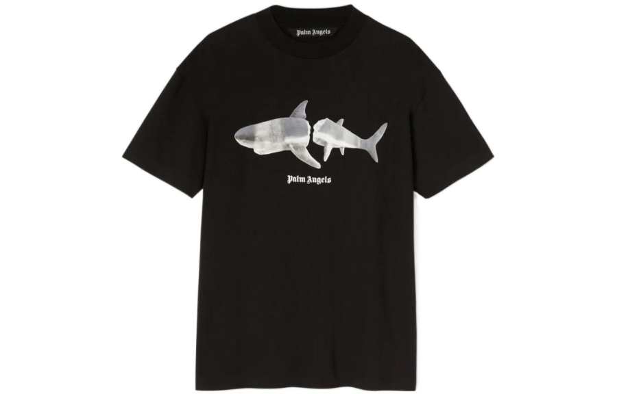 Palm Angels Shark organic-cotton T-shirt