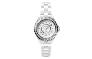 CHANEL Wrist Watches Quartz Movement Ceramic Strap White Dial Women's ['50', 149262]m Waterproof