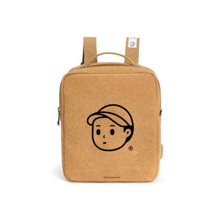 Finerworld Cork Backpack Large Unisex Brown