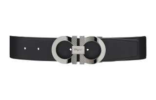 Ferragamo Reversible Gancini Buckle Belt
