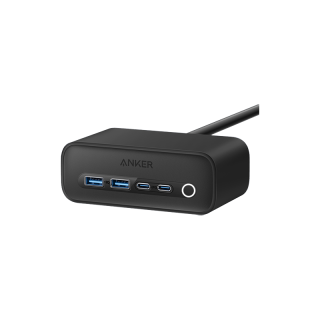 ANKER 525 Desktop Power Sockets 67W Small Square Box, 6 in 1 Minimalist, Gallium Nitride Charger, Highly Compatible