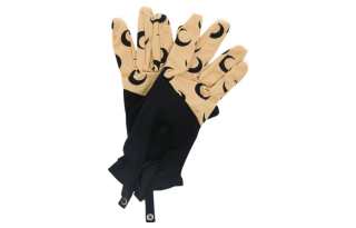 Marine Serre Color Blocked Moon Printed Gloves