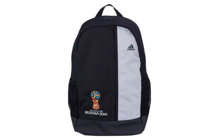 Adidas Adidas Polyester Backpack Regular Unisex Black/White