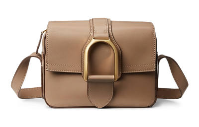 Ralph Lauren Collection Cow Leather Crossbody Bags Regular Women's Light Brown