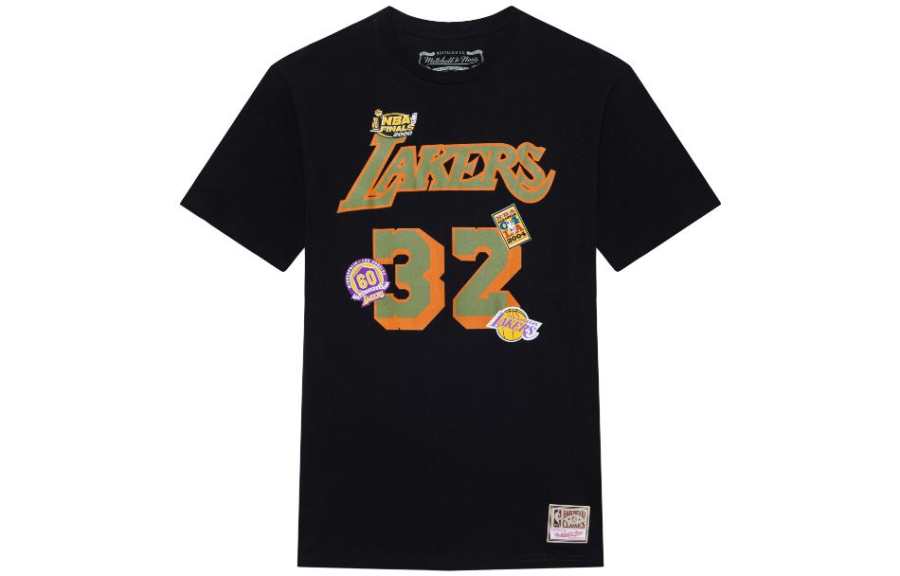 Mitchell Ness Mitchell Ness T Shirt Unisex Black