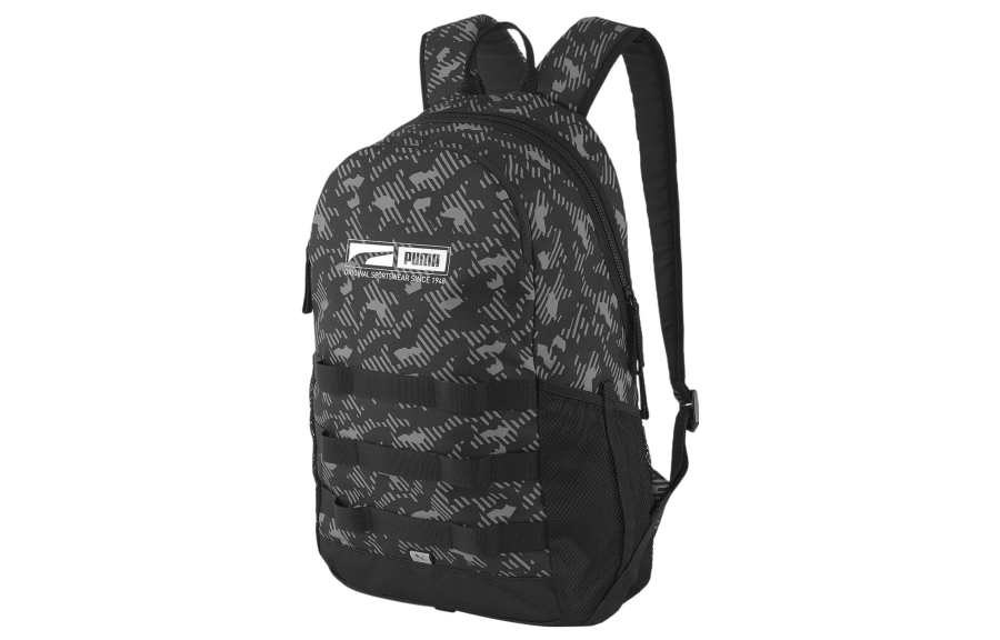 PUMA PUMA Fabric Backpack Unisex Camouflage Black