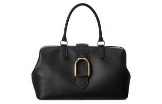 Ralph Lauren Collection Cow Leather Handbag Regular Women's Black