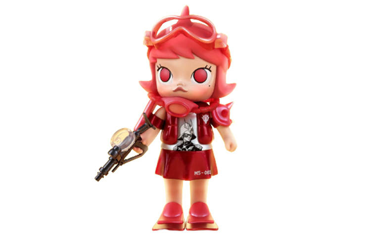 POP MART Molly Zaku, Specifically Designed For Chara Yama Trendy And Cool Trendy Figures 17.7cm