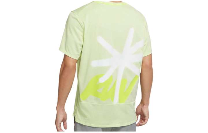 Nike Nike Dri Fit Running T Shirt Men's Light Green