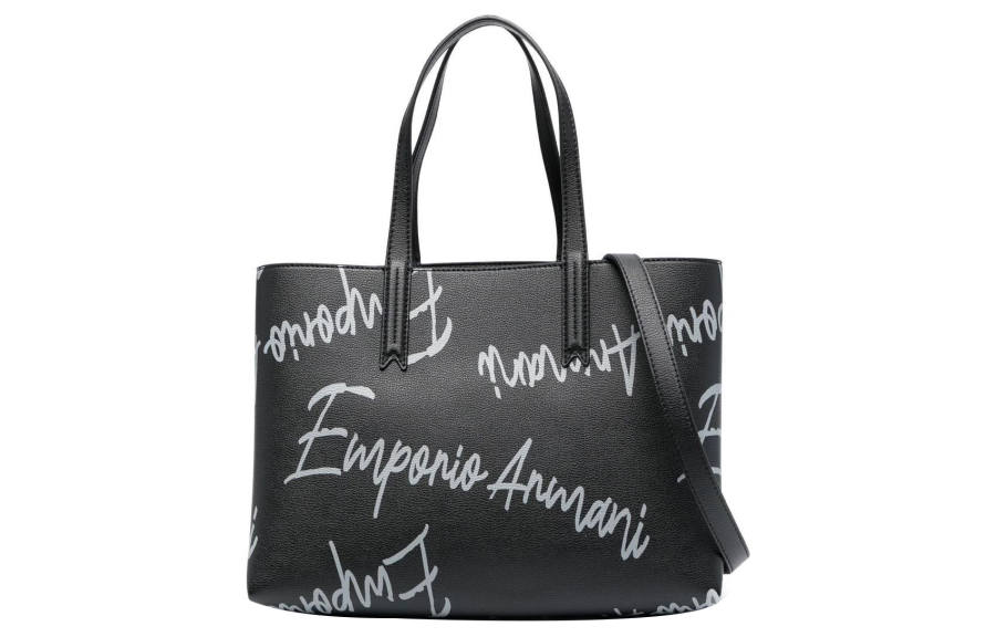 EMPORIO ARMANI Polyurethane Shoulder Bag, Crossbody Bag, Handbag Women's Black