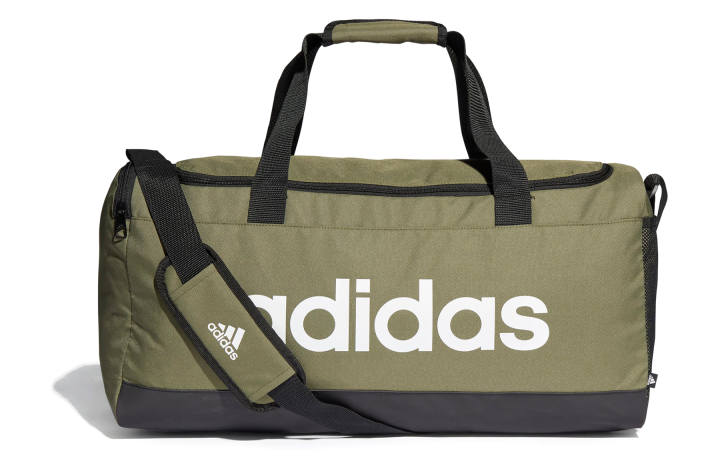 Adidas Adidas Essential Polyester Luggage Bag, Shoulder Bag, Crossbody Bag, Handbag Medium Unisex Olive Green