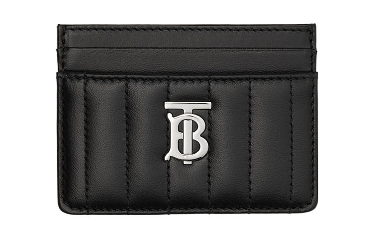 Burberry Lola Bag Lambskin Card Holder Women's Black
