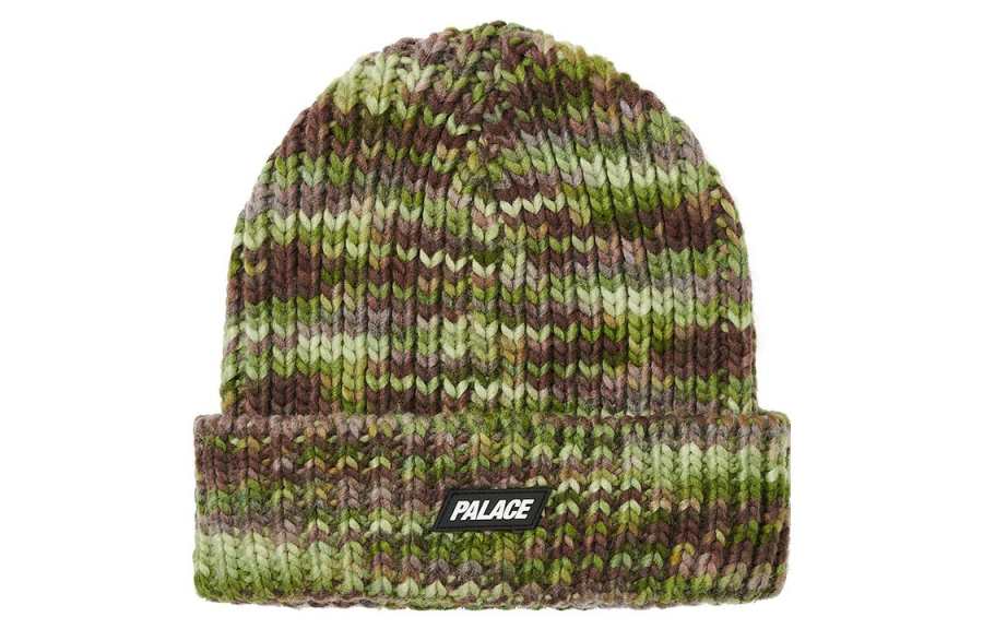 PALACE Crochet Camo Beanie