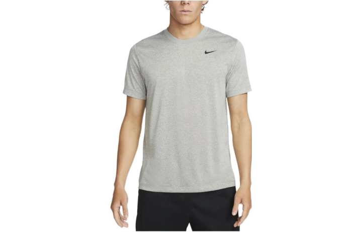 Nike Nike T Shirts Men's Gray Crew Neck