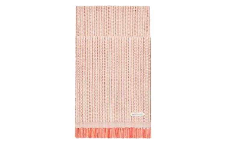 HERMES HERMES Knit Scarves Women's Pink