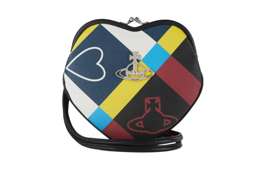 Vivienne Westwood Recycled PU Polyurethane Clutch Wallet Women's Multicolor