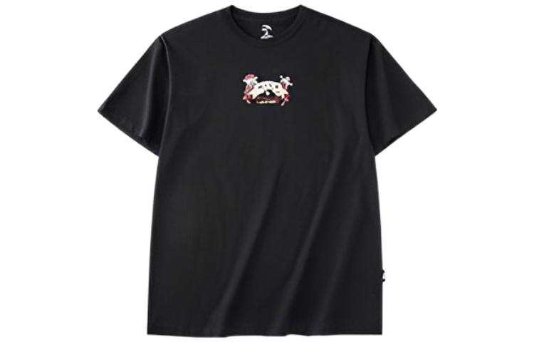 ANTA Anta Life Collection T Shirt Unisex Basic Black