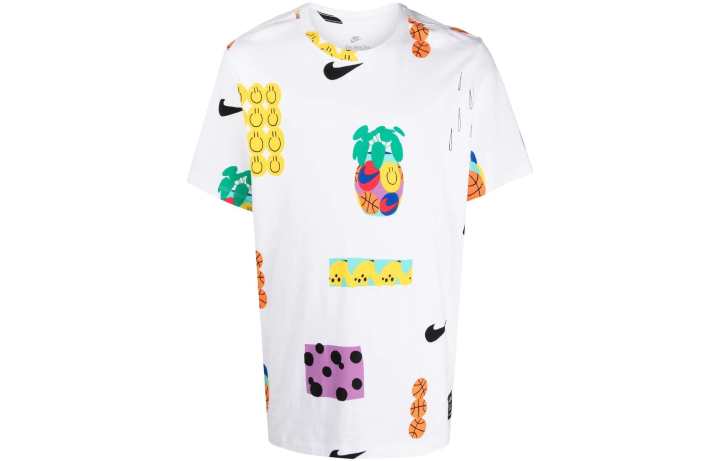 Nike Nike T Shirts Men's White Crew Neck Moderate