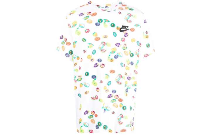 Nike Nike T Shirts Men's White Crew Neck Moderate