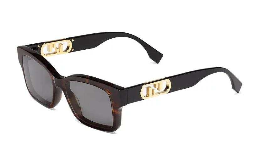 FENDI FENDI Sunglasses Unisex Black