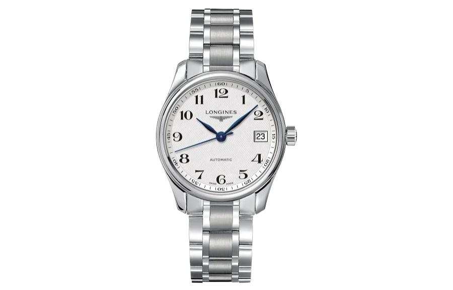LONGINES Master Collection Automatic Mechanical Movement 30m Waterproof Women's Watch White Dial