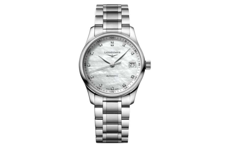 LONGINES Master Collection Automatic Mechanical Movement 30m Waterproof Women's Watch White Dial