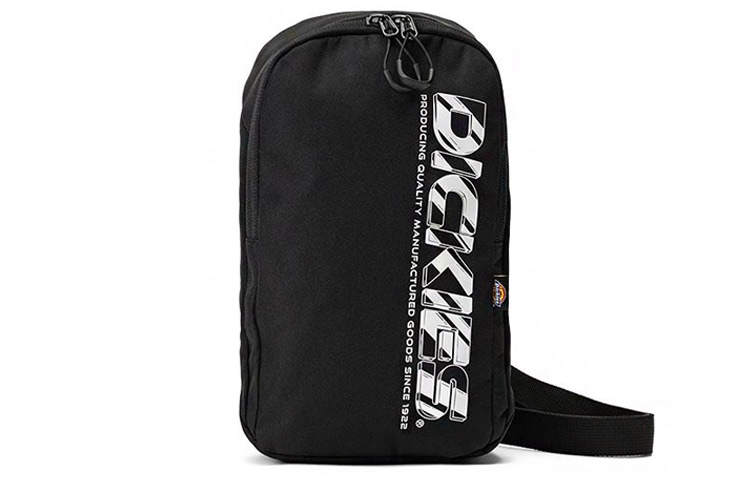 Dickies Polyester Crossbody Bag, Shoulder Bag, Sling Bag Unisex Black