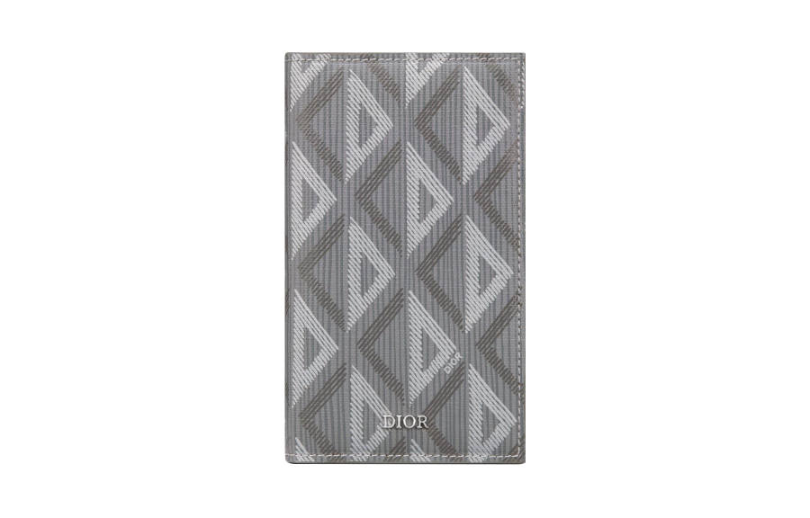 DIOR DIOR Canvas Card Holder Card Holder Men's Gray