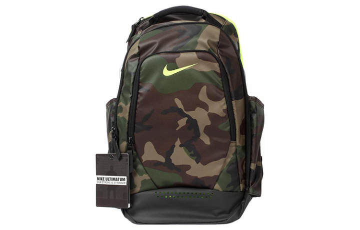 Nike Nike Polyester Backpack Unisex Green/Black