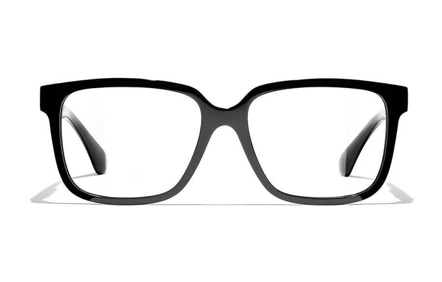 CHANEL Prescription Glasses Women's Black