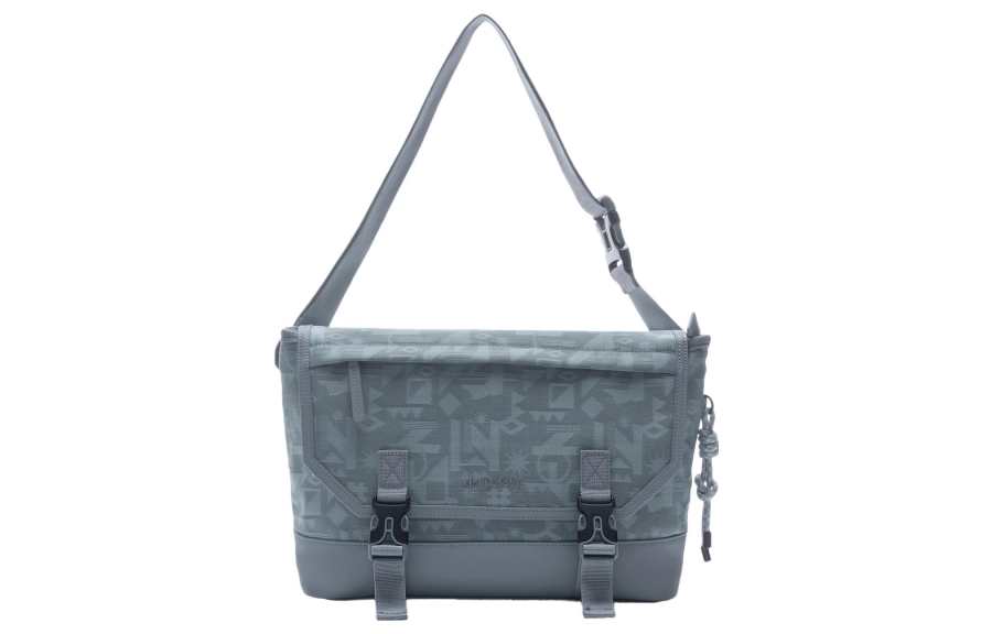Li-Ning Li Ning Fabric Crossbody Bags Regular Unisex Gray