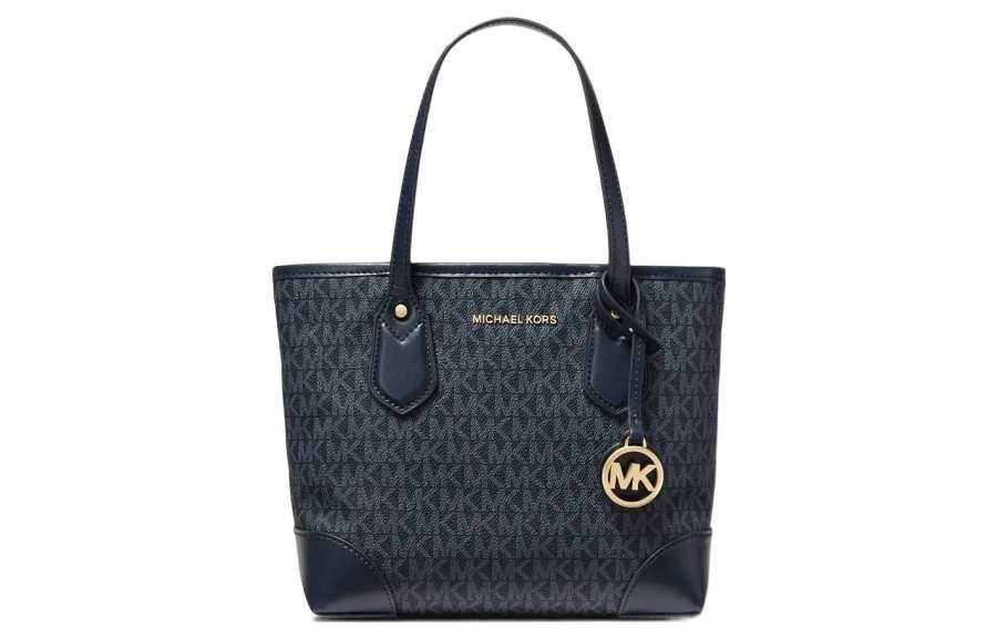MICHAEL KORS Eva Coated Canvas With Polyester Tote Bag, Shopping Bag, Shoulder Bag, Crossbody Bag, Handbag Women's
