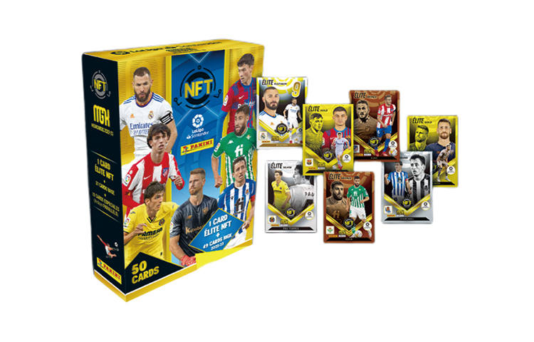 PANINI NFT BOX La Liga Player Card Sports Cards 1 Box Included