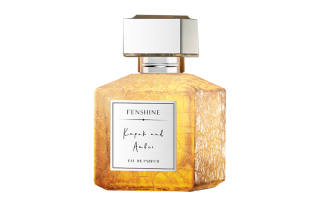 FENSHINE Frosted Crackle Cottonwood Amber Perfumes Potpourri Scent Eau De Parfum Oakmoss Myroxylon Pereirae Balsam Peru