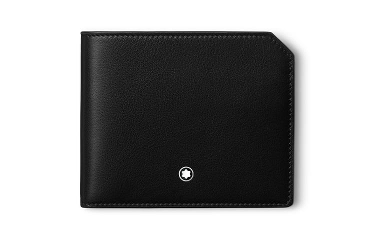 MONTBLANC MONTBLANC Grain Calfskin Wallet Men's Black