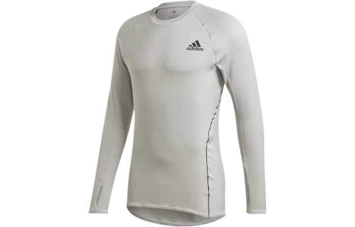 Adidas Adidas Running T Shirt Men's Light Gray