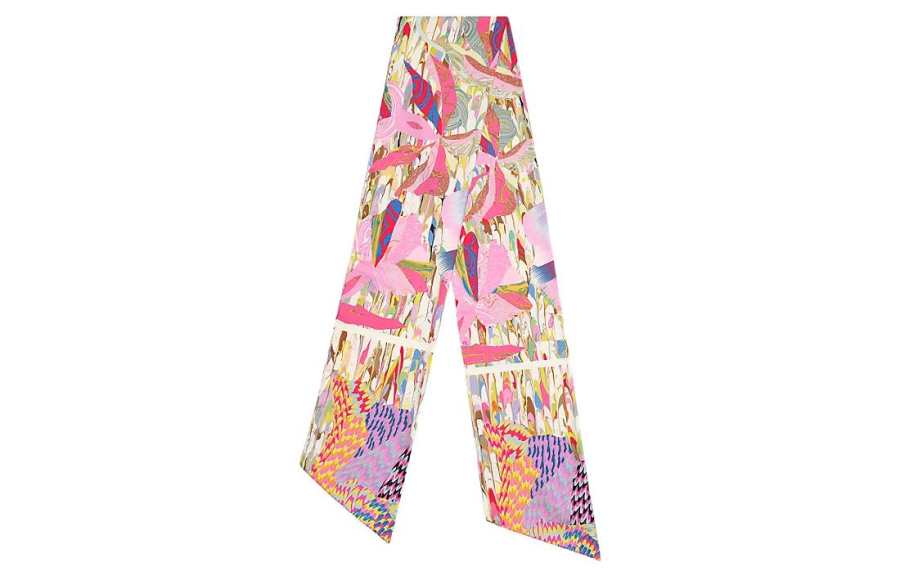 HERMES HERMES Silk Scarf Women's Multicolor
