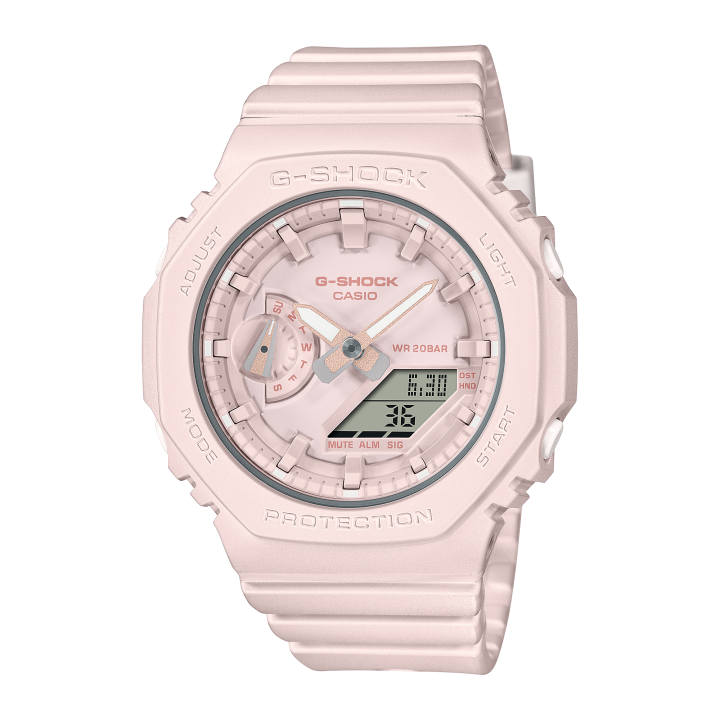 CASIO CASIO Women's Liquid Crystal/Analog Dual Display Series Pink Watch
