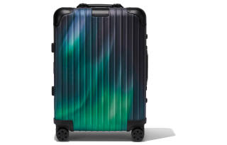 RIMOWA ORIGINAL Polycarbonate Suitcase Luggage 21 Inch Unisex Black/Green