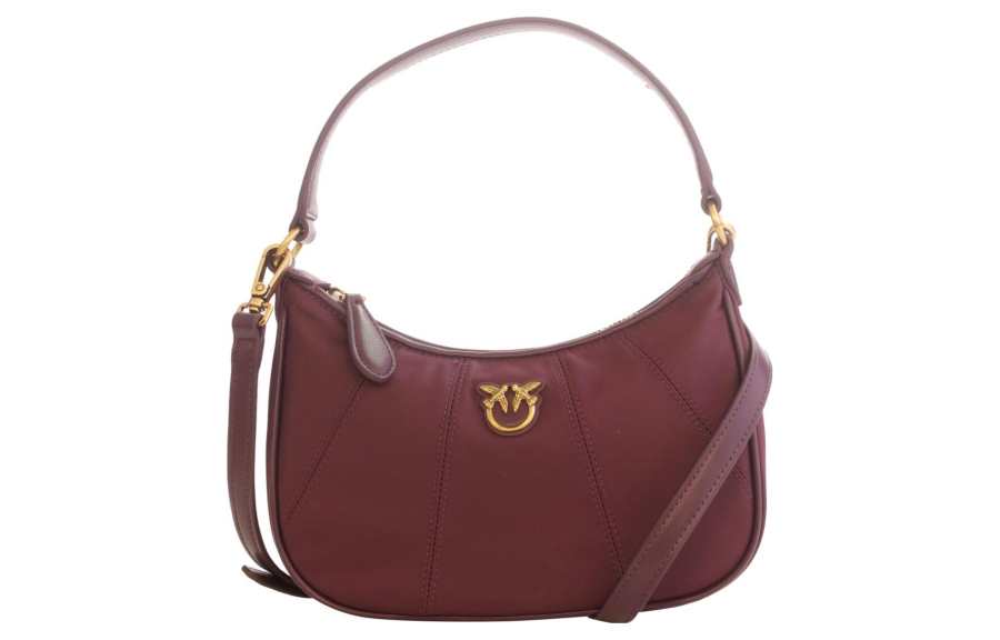 PINKO Polyester Portable Crossbody Bag, Shoulder Bag Mini Women's Purple