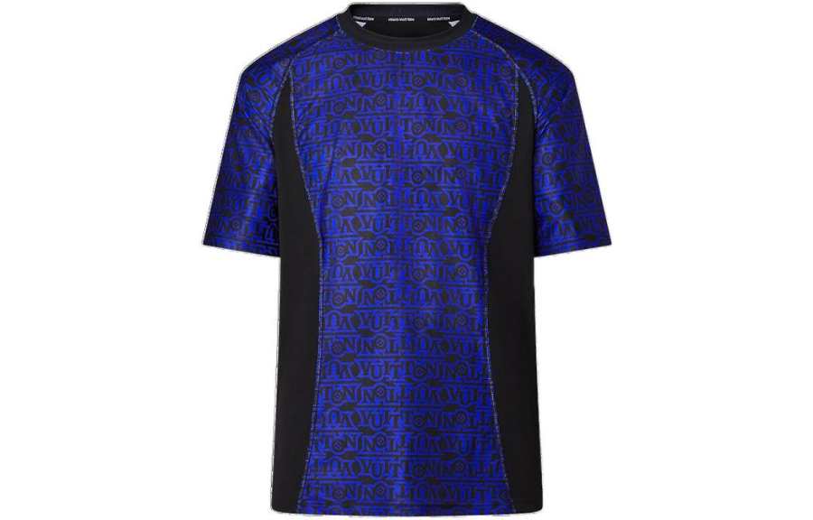 LOUIS VUITTON All Over Vuitton Snow Technical T Shirt