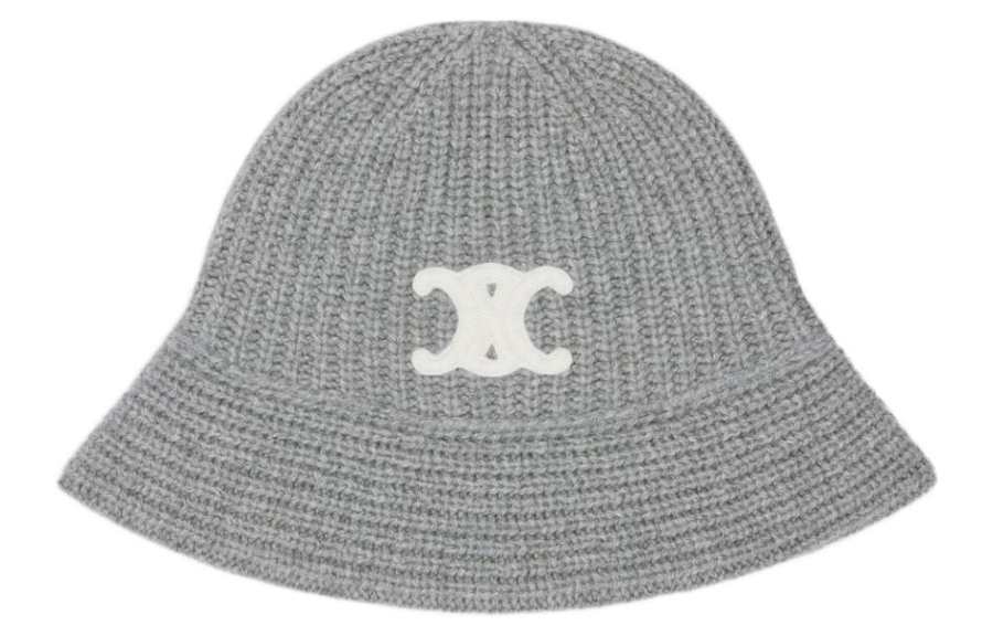 CELINE CELINE 10s Triomphe Cashmere Bucket Hat