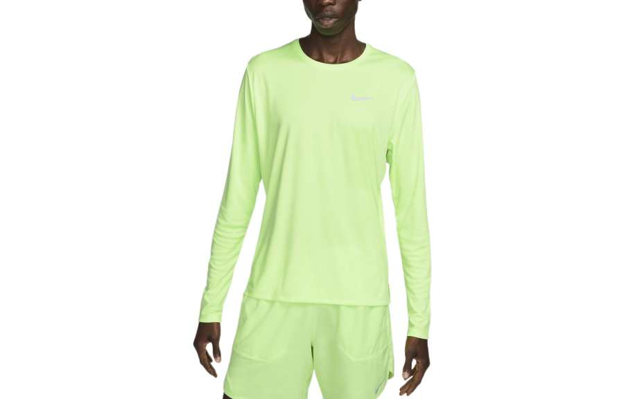 Nike Nike T Shirts Men's Green Crew Neck Moderate Straight Fit