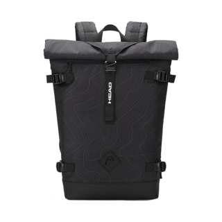 HEAD Fabric Backpack Regular Unisex Black/Gray/Light Brown