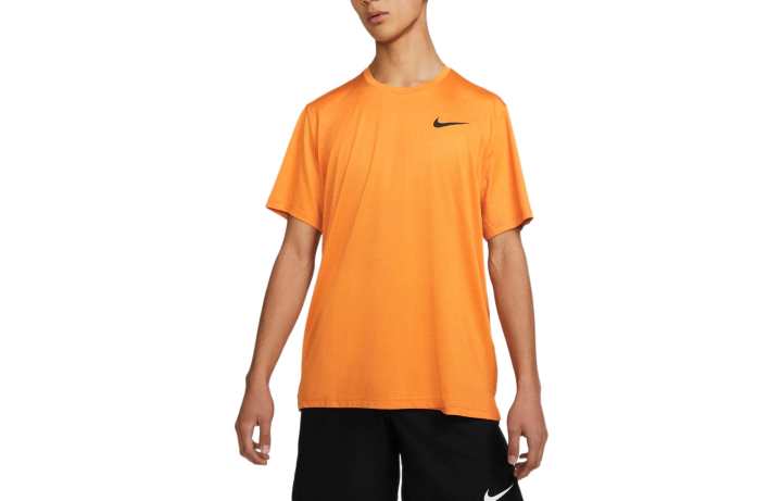 Nike Nike Dri Fit T Shirt Men's Orange