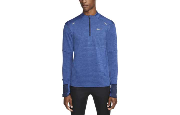 Nike Nike T Shirts Men's Blue Crew Neck Moderate Straight Fit