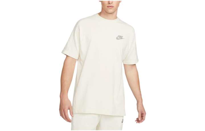 Nike Nike T Shirts Men's White Crew Neck Moderate