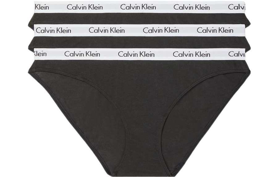 CALVIN KLEIN FW22 Briefs Women's 3 Pack Black
